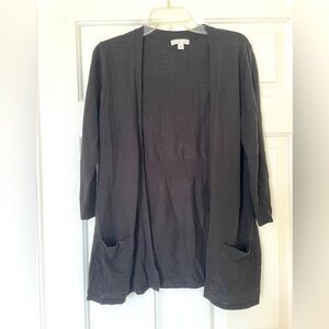 New York and Company size large black cardigan